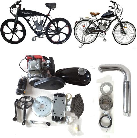 Bicycle Engine Kit 4 Stroke 49/53cc Motorized Petrol Gas Motor Engine ...