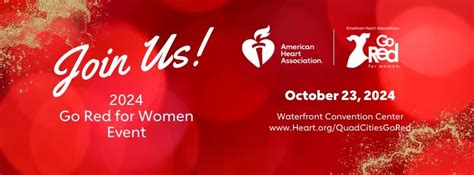 2024 Quad Cities Go Red for Women, Quad-Cities Waterfront Convention ...
