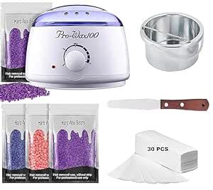 HORBAC Waxing Combo Kit Wax Heater For Women, Waxing Kit Women All Skin ...