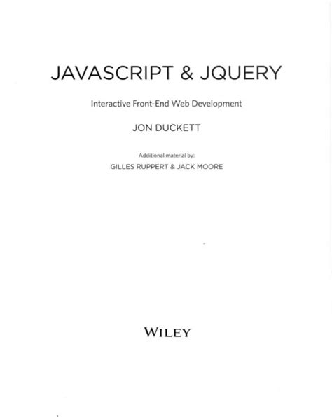 JavaScript for Web Development 的图像结果