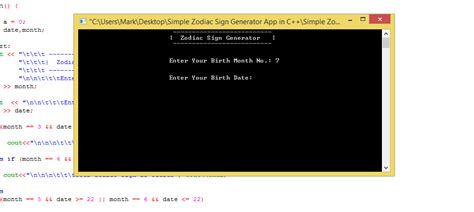 Image result for Zodiac Sign Generator App Using Python