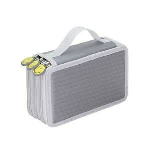 3 Layers Student Pencil Pen Case Bag Makeup Storage Pouch Bag Light ...