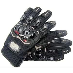 Crystal Zone pro-Biker Glove Motorcycle Gloves Full Finger Outdoor ...