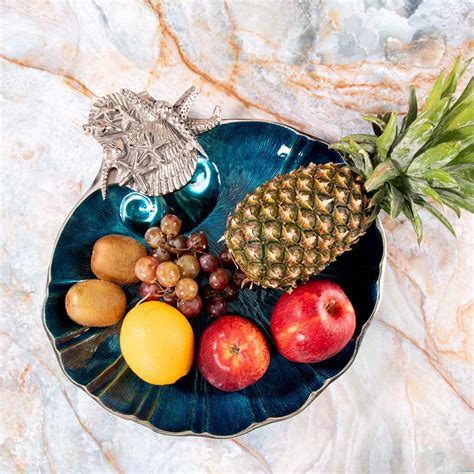 Sapphire Shell Platter