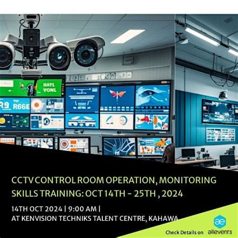 CCTV Control Room Operations & Monitoring Skills Training @KES 12K ...