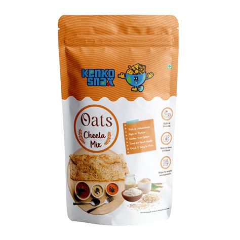 Oats Cheela Mix | Wholesome & Heart-Healthy Meal – Kenko Snax