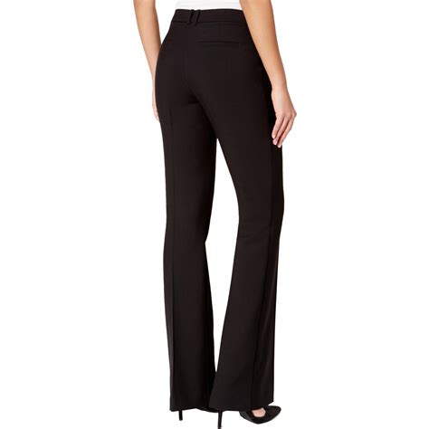 Alfani Petites Womens Solid Straight Leg Dress Pants