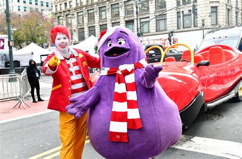 What is McDonald's character Grimace?
