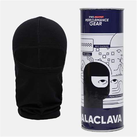TVS Racing Balaclava | Black, Ultimate Comfort & Protection