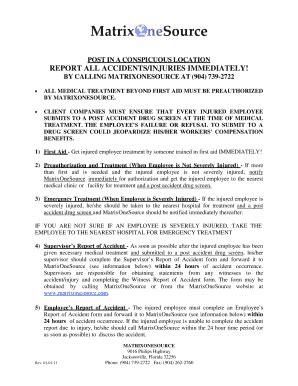 Fillable Online Accident Procedure Form 2011doc Fax Email Print - pdfFiller