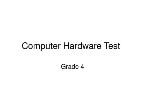 Computer Hardware Engineering Test 的图像结果
