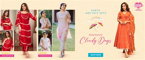 Ethnic Wear - Buy Indian Ethnic Wear for Women & Girls Online - Aachho