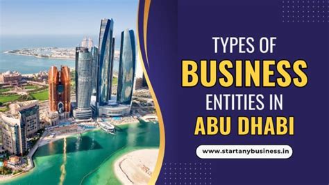 Types of Business Entities in Abu Dhabi | Start Any Business
