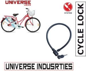 Universe Multipurpose Cable Lock For Rabia Cycle Lock Price in India ...
