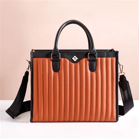 Handbag For Women Tan Online - Premium Tote Bag | Nestasia
