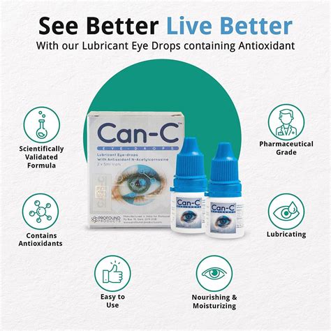 Can-C Eye Drops - Three Boxes, 6 Vials, 0.17 Fl Oz (Pack of 3) | Buy Now with Express ...