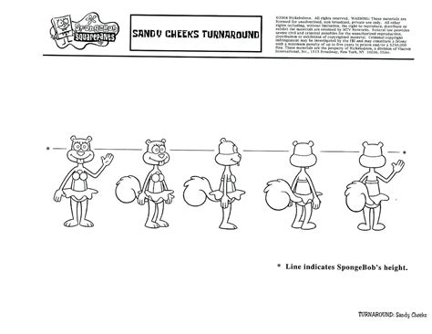 Image result for Spongebob Model Sheet