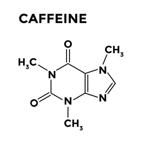 Bildergebnis für caffeine molecule