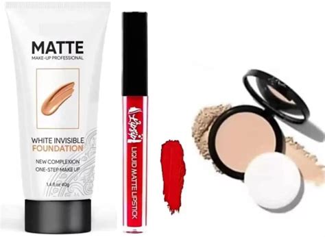 Buy yara beauty cosmetic makeup combo of matte professional white ...