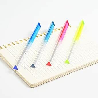 Radiance 4 Pack Crystal Prism Ruler Set | 8 Inch / 20 cm Clear ...