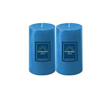 Starlight Candles® Paraffin Wax Pillar Candle | 5.0x7.5 cm | Hand ...