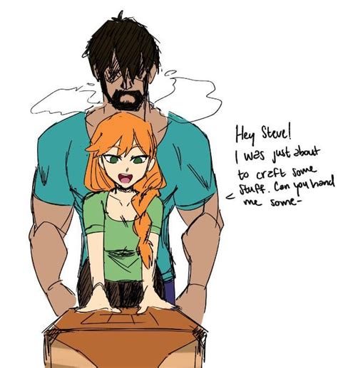 Steve and Alex (Void_Dot_Exe) [Minecraft] : r/rule34