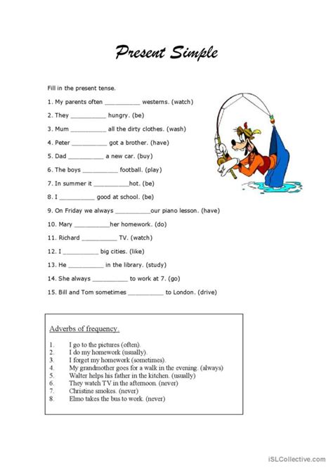 Image result for English Language Present Simple Grammar Practice