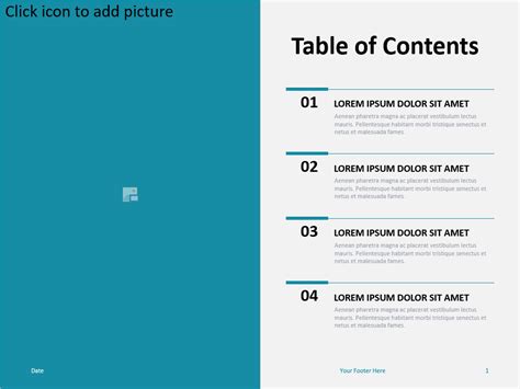 Image result for Slides Go Table of Contents Template