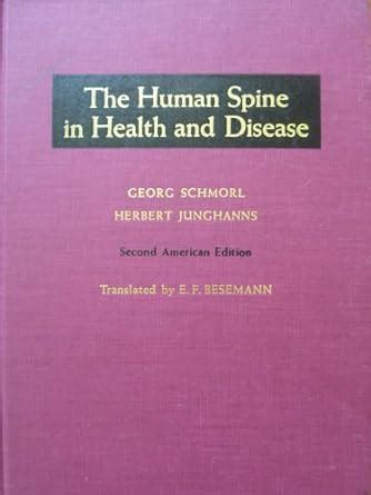 Buy Human Spine in Health and Disease Book Online at Low Prices in ...