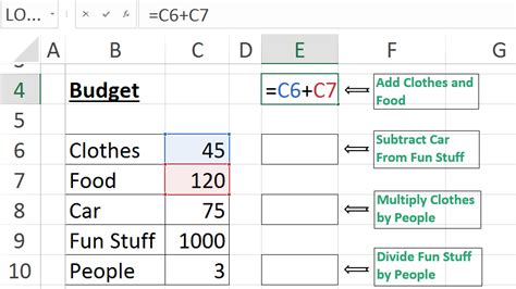 Using Cell References in Excel Formulas 的图像结果
