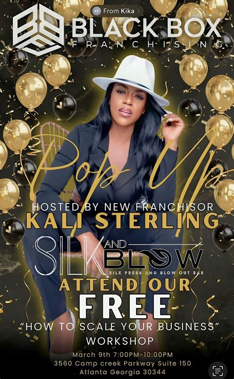 Silk and Blow Franchise Event, 3560 Camp Creek Parkway, suite 150 ...