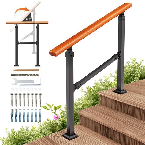 Snapklik.com : UOKRR Outdoor Stair Handrail Kit