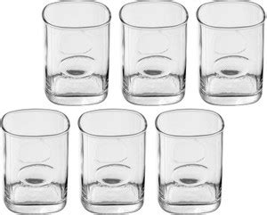 SOOGO (Pack of 6) PISA JUICE GLASS SET OF 6 PCS 270 ML - WITH GIFT BOX ...