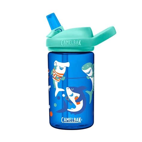 Camelbak Eddy Plus Kids Bottle (Shark Summer Camp) – BUMSONTHESADDLE