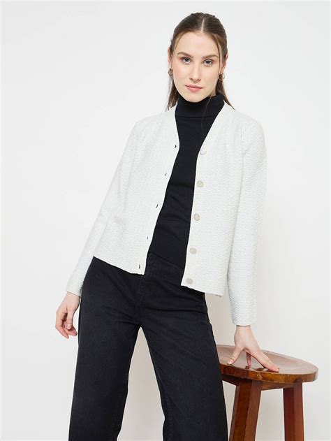Madame V-Neck Cardigan with Buttons