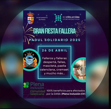 ? Gran fiesta fallera solidaria 100% de los beneficios destinados a ...