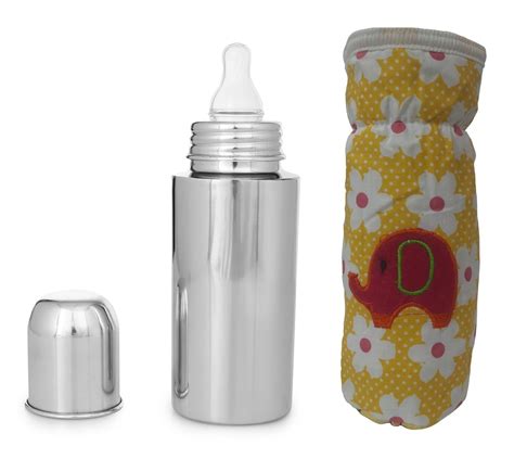 Buy UNIECROUNE KIDS - Stainless Steel Feeding Baby Bottle with Bottle ...