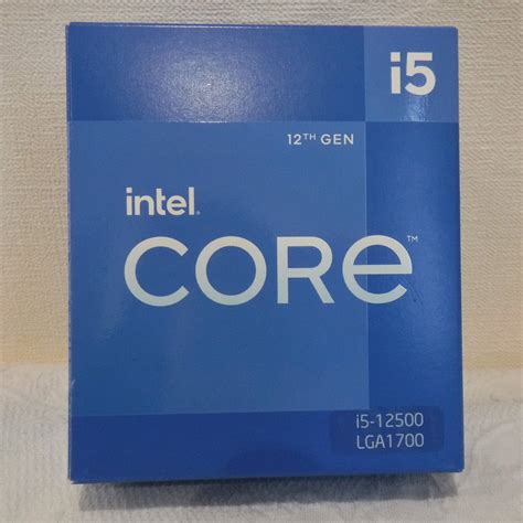 Yahoo!オークション - Intel Core i5-12500 Box (LGA1700)