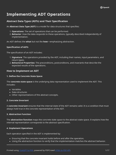 Image result for ADT Operations