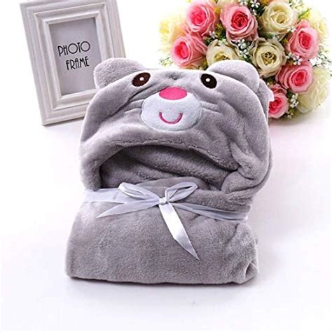 Buy First Kick New Born Baby Fleece Blanket Pack of Super Soft Bathrobe ...