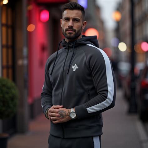 Slim Fit Tracksuit Dark Grey & Dusk Blue | House of Heroes