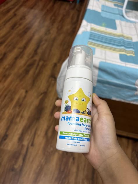 Mamaearth Foaming Face Wash For Kids With Aloe Vera & Coconut For ...