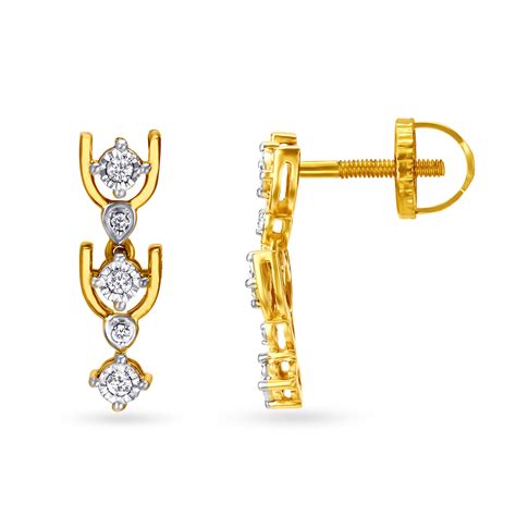 Luxurious Diamond Embellished Gold Necklace Set