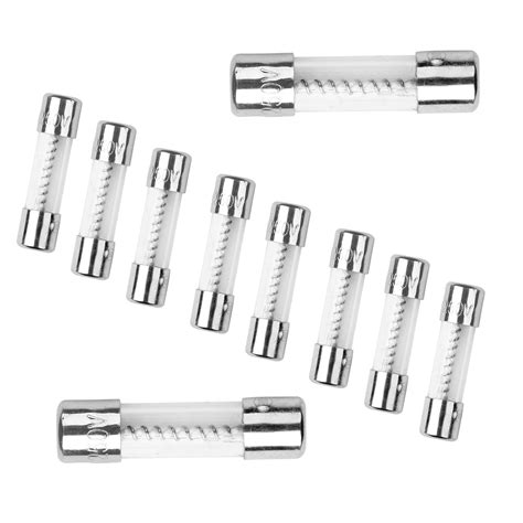 COMPSTUDIO 10pcs 0.5A 250V 5x20mm Slow Blow Time-delay Fuse India | Ubuy