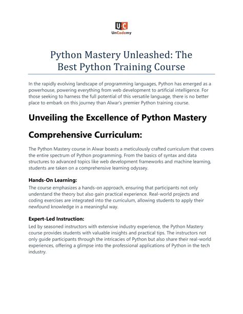 Python Training Course 的图像结果