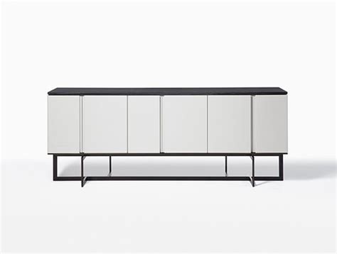 Modern White Cabinet with Black Top