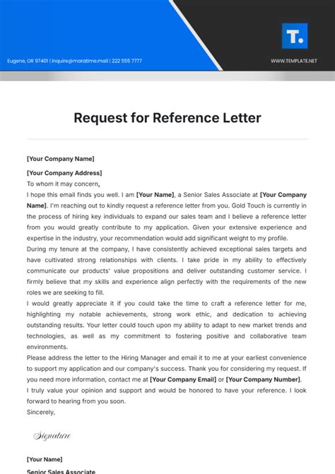 Letter Of Rec Request Exle - Infoupdate.org