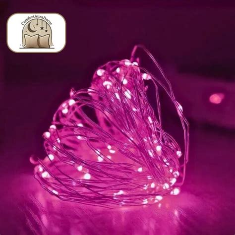 Image result for Pale Pink LED String Lights