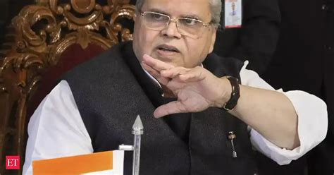 Satya Pal Malik: Satya Pal Malik says NC, PDP refused to participate in ...
