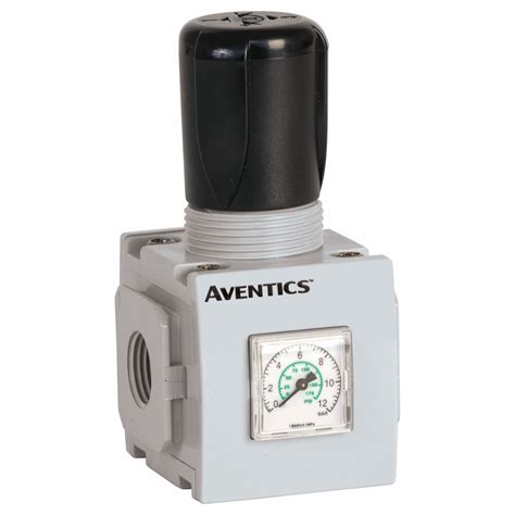 NUMATICS, Aluminum, 1/2 in NPT, Regulator - 806H43|8652AR004FA00H0 ...